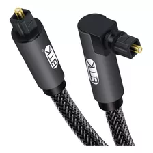 Emk 90 Grados Toslink Cable Optico 360 Grados Roottating Fre