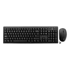 Combo De Teclado Y Mouse V7 Us, Negro