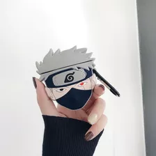 Case Capa De Silicone Para AirPods - Anime Naruto - Kakashi 