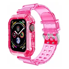 Correa De Reloj Transparente Para Apple Watch 42 Mm 44 ...