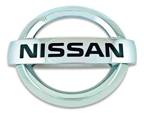 Emblema Insignia Logo  Nissan 12,5x10,5cm + Adhesivo Trasera Foto 3