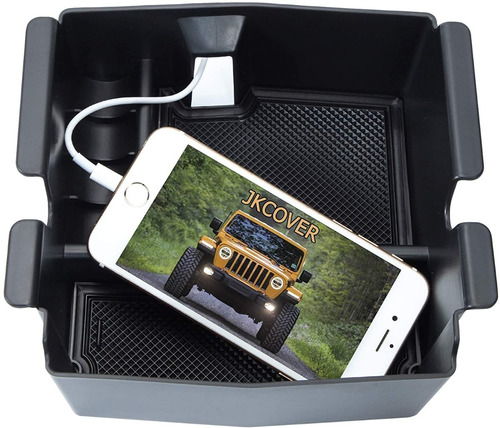 Caja Organizadora Para Auto Jeep Wrangler Goma Suave Jkcover Foto 4