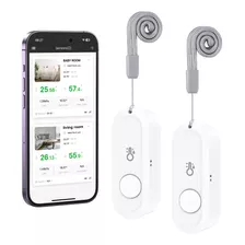 Termómetro Bluetooth Para Interiores Con Aplicación Intelige