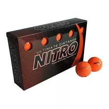 Pelota De Golf Nitro Ultimate Distance (paquete De 15)