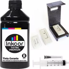 Tinta Preta Recarga Cartuchos Compativel Impressora Hp 2676