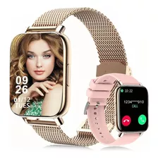 Reloj Inteligente Deportivo Bluetooth Call Para Mujer Con Es