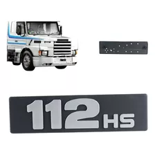 Emblema Letreiro Modelo Para Scania 112hs R/t (528789)