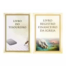 Livro Tesoureiro + Registro Financeiro Da Igreja