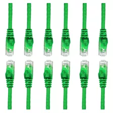 Cable De Conexión Ethernet Cat6 Sin Enganches, Paquete De 5