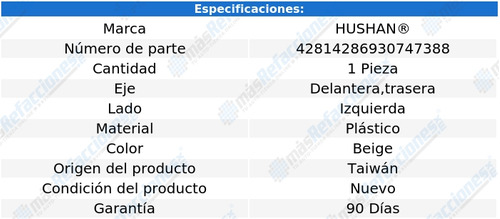 Manija Inter Para Kia Spectra 2005-2009 Izquierda Del/tras Foto 4