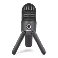 Micrófono Samson Meteor Mic Usb Studio (negro Titanio)