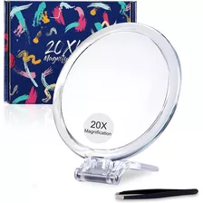 Momokuba Magnifying Mirror 20x / 1x Two Sided, Double Sided 