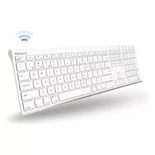 Teclado Bluetooth Inalámbrico Para Mac O Pc Con Windows, Tec