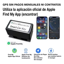 Localizador Auto Gps Sin Pagos Usando Obd Apple Find My 