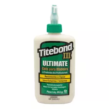 Cola Ultimate 263g Verde Titebond Cor Bege