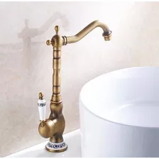 Monocomando Banheiro Bronze Ouro Velho Quente Fria