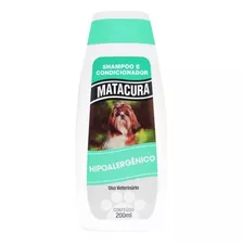 Shampoo E Condicionador Matacura Hipoalergênico 200ml Cães 