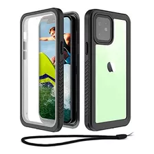 Wifort Funda Impermeable Compatible Con iPhone 12 Mini, Prot