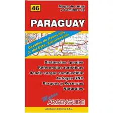 Mapa De Rutas Del Paraguay 