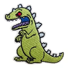 Parche Bordado Reptar Los Rugrats Caricatura Adherible Rex