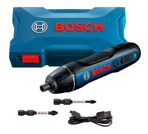 Atornillador A Batería Bosch Go Color Azul