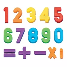 Numeros Magneticos Para Heladera Por 26 Piezas Color Multicolor