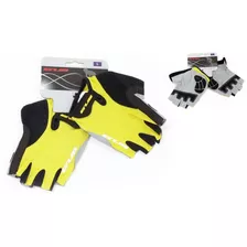 Guantes Ciclismo Gub Fs1091 Amarill Gel Malla Y Secado Trans