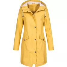 Casaco De Chuva Feminino Plus Size Raincoat À Prova De Vento