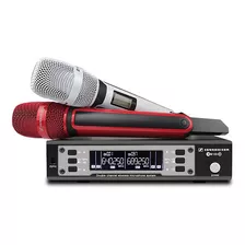 Microfone Duplo Ew135g4 Cor Vermelho/branco