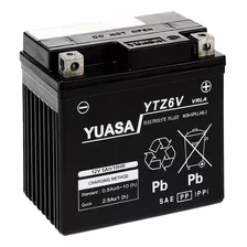 Bateria Yuasa Ytz6 V = Ytx5l Bs Gel Honda Cg New Titan 150 Y