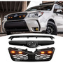 For 2019 2020 2021 Subaru Forester Front Bumper Black Ho Rrx