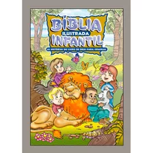 Livro Bíblia Ilustrada Infantil - Impressa Prata