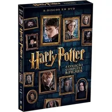 Dvd Harry Potter - A Coleção Completa - 8 Discos - Original