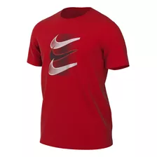 Playera Nike Sportswear Para Hombre Swoosh Rojo