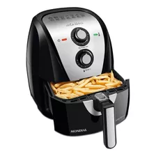 Fritadeira Airfryer Elétrica Mondial Af-55i Inox 5,5l 220v Cor Preto