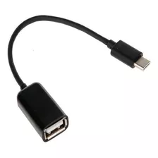 Cabo Adaptador Otg Usb Type-c Para Usb (fêmea)