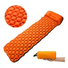 Colchoneta Inflable Almohada Camping Ultra Liviana Colchon