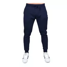 Calça Lisa Moletom Masculina Sport Academia Treino 