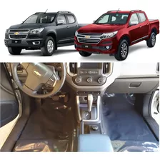 Proteção Assoalho Verniz 070 P/ S10 Cab Dupla Ltz 2015