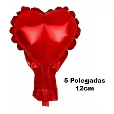 10 Balão Metalizado Topo De Bolo 5 Polegadas 12cm