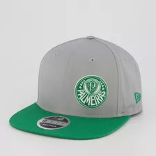 Boné New Era Palmeiras 950 Cinza E Verde