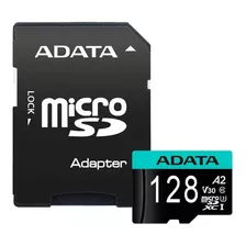 Memoria Micro Sdxc 128gb Adata Clase 10 V30 Ultra Juegos A2