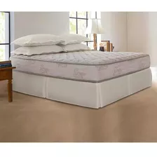 Saia Para Cama Box Solteiro Vest Facil Adomes Branco