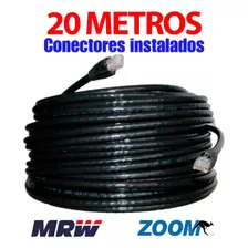 20 Mts Cable Utp Cat5e Exterior Intemperie Internet
