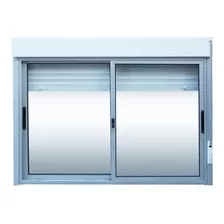 Ventanas Aluminio Corrediza Persiana Pvc 1.0 X 1.0 Serie 20 