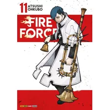 Fire Force Vol. 11, De Ohkubo, Atsushi. Editora Panini Brasil Ltda, Capa Mole Em Português, 2020