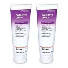 Crema Protectora Secura - Tubo De 2.75 Onzas - Paquete De 2