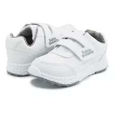 Tenis Bota Escolar Bubble Gummers Niño Jucca Blanco/gris