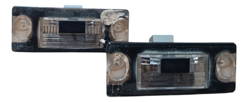 Par De Lanterna Luz De Placa Audi A4 1996 2001