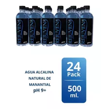 Agua Alcalina Natural De Manantial Rejuven8 Ph9+ Paq. C/24